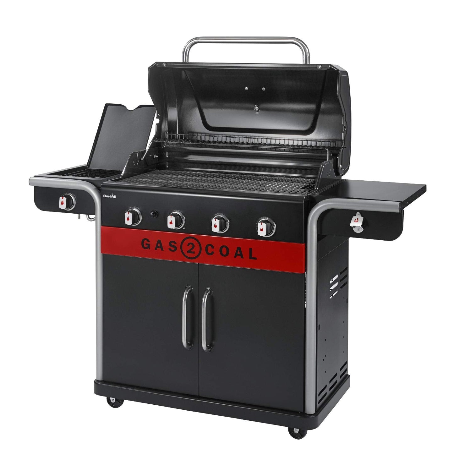 Char-Broil Gas2Coal 2.0 440 4-Burner Hybrid BBQ