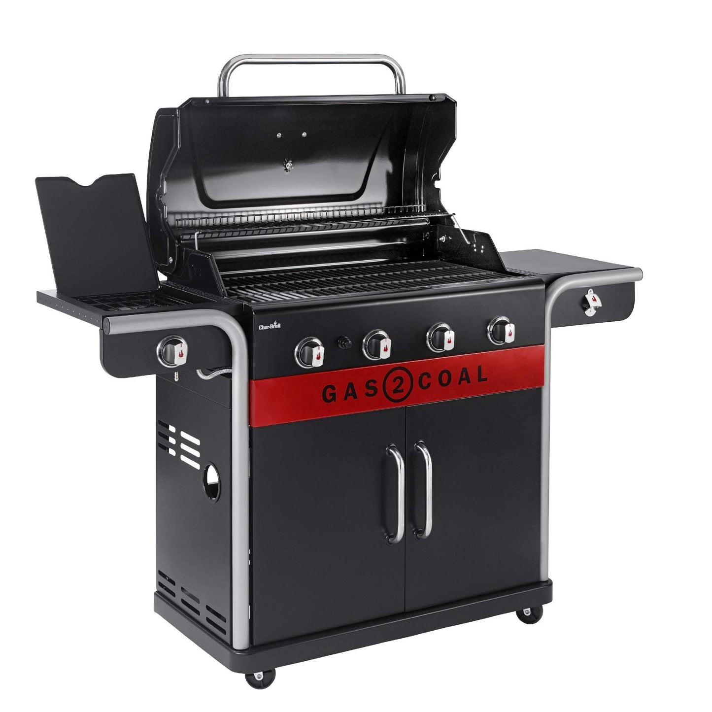 Char-Broil Gas2Coal 2.0 440 4-Burner Hybrid BBQ