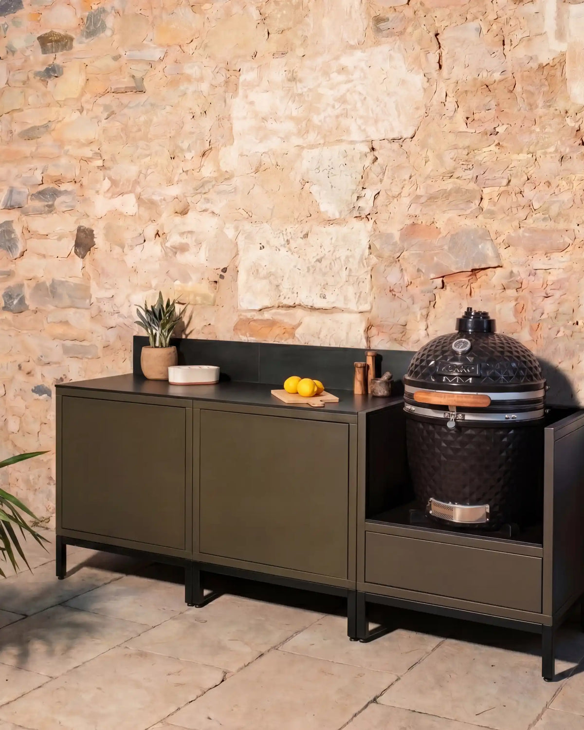 Cuisine d'extérieur PILOTIS - 3 modules pour Kokko