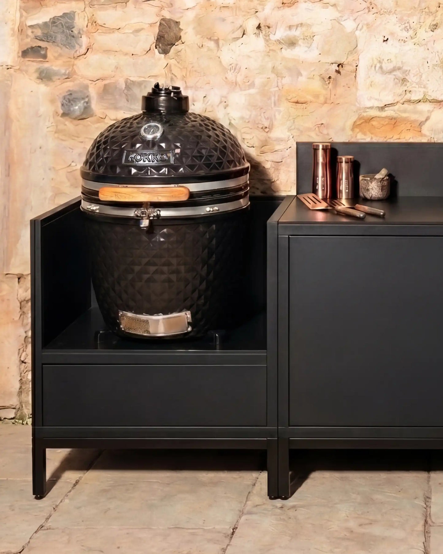 Cuisine d'extérieur PILOTIS - 3 modules pour Kokko